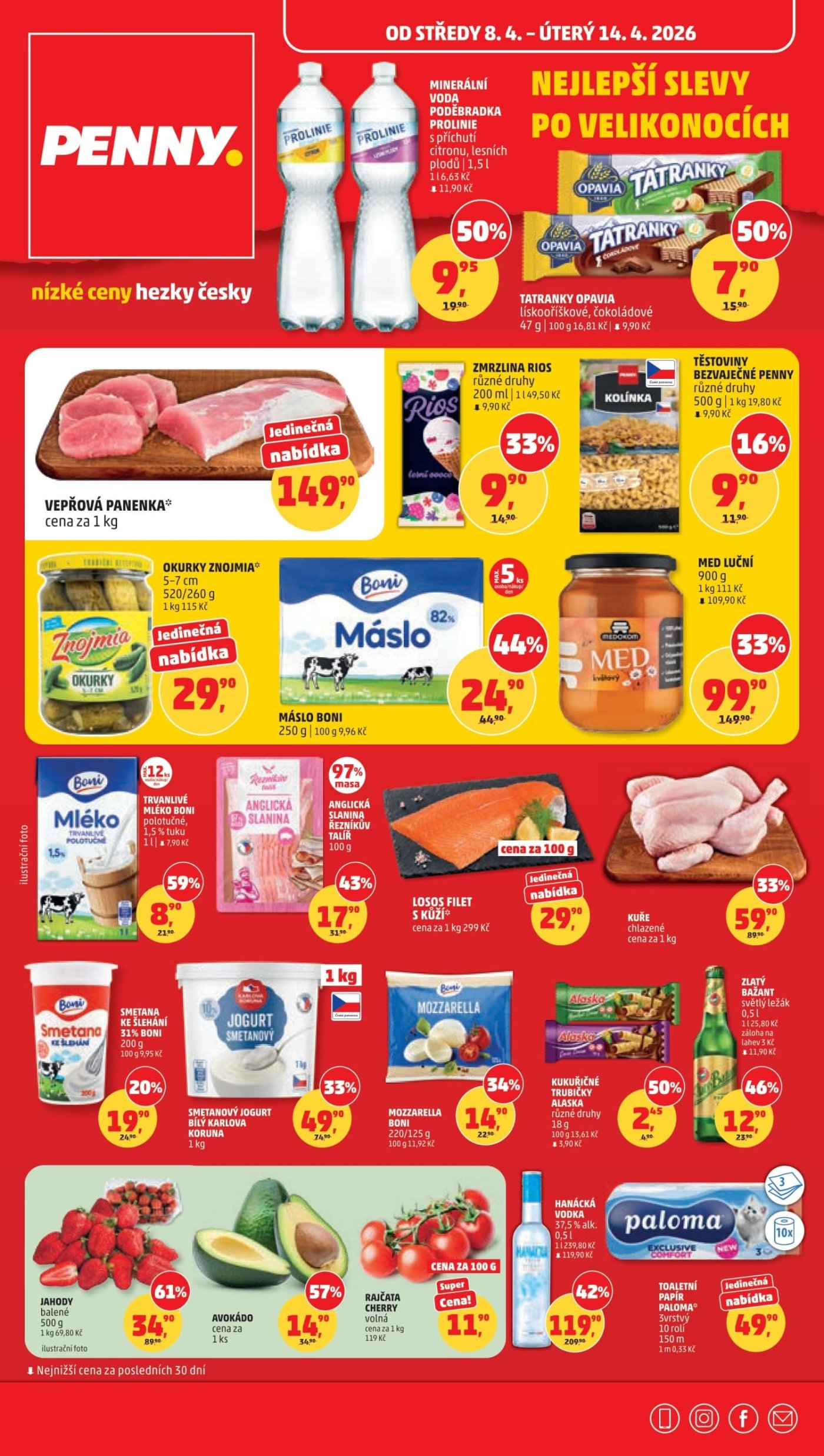 Leták supermarketu Penny