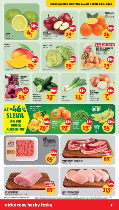 Leták supermarketu Penny