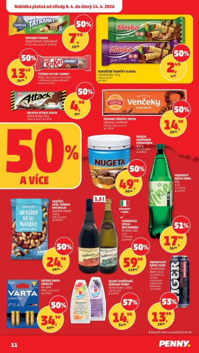 Leták supermarketu Penny