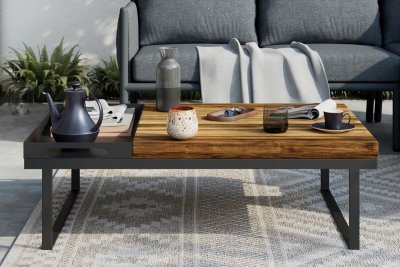 Zahradní konferenční stolek