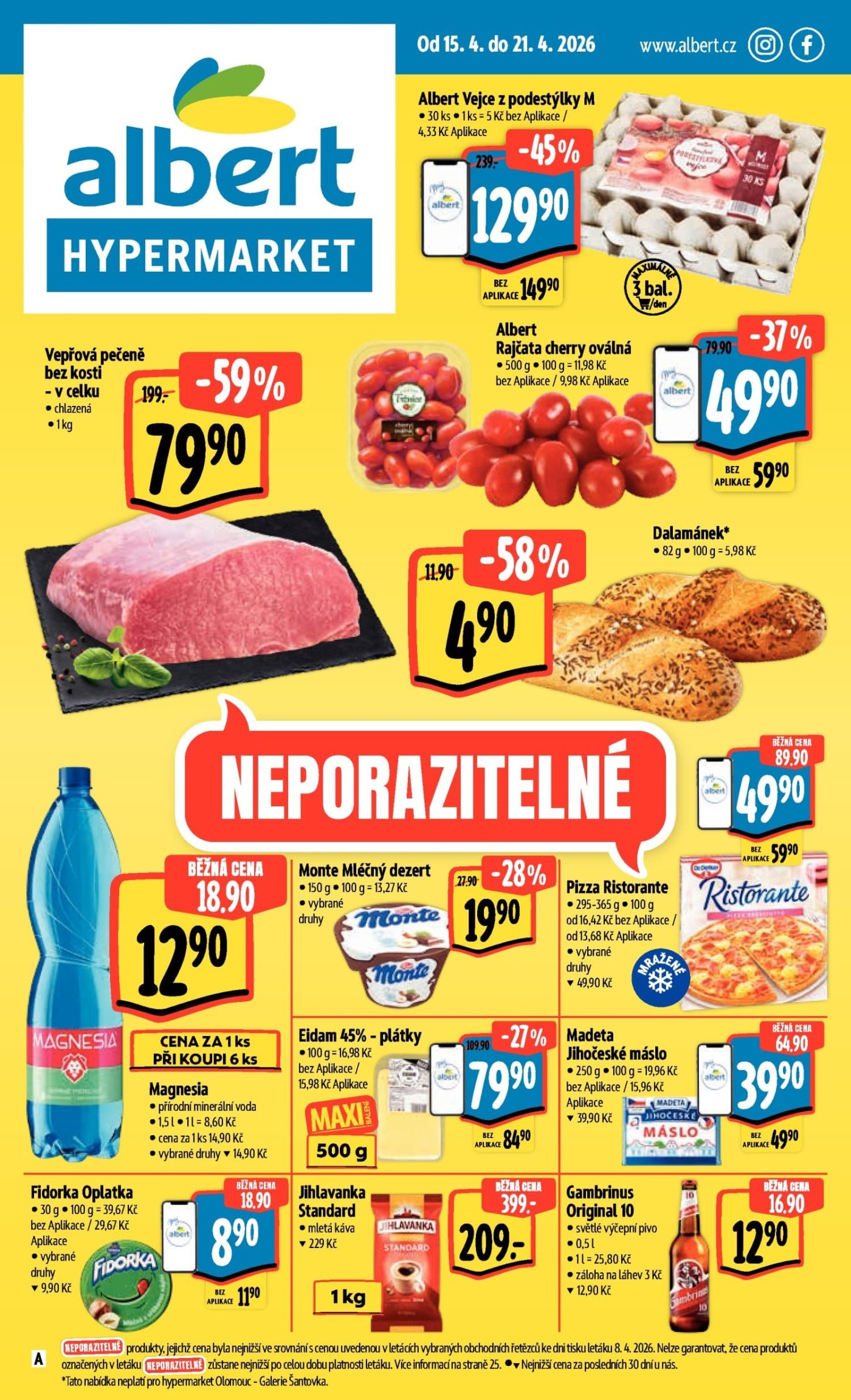 Aktuální leták Albert