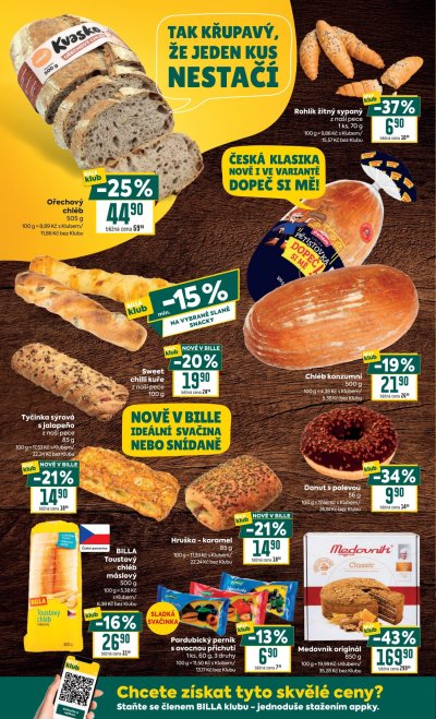 Aktuální leták BILLA