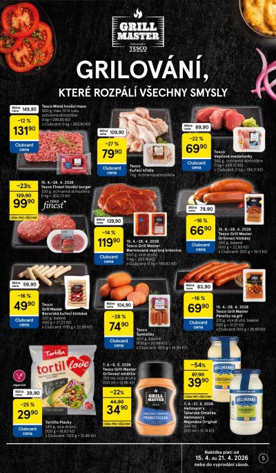 Aktuální leták TESCO
