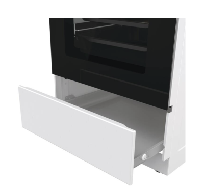 Indukční sporák s úložným prostorem