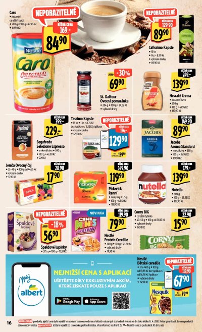 Aktuální leták Albertu