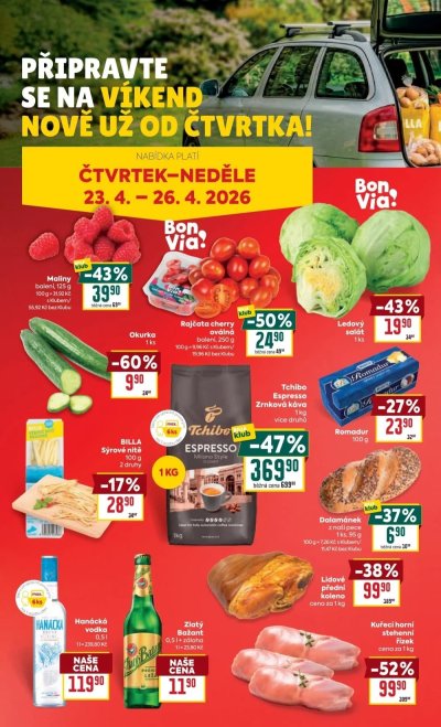 Aktuální leták Billa