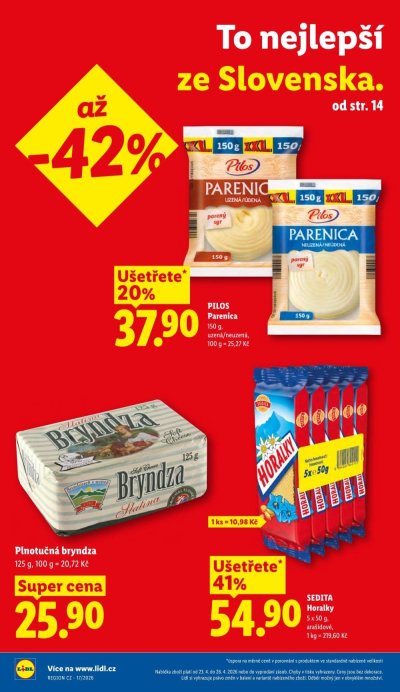 Aktuální leták Lidl