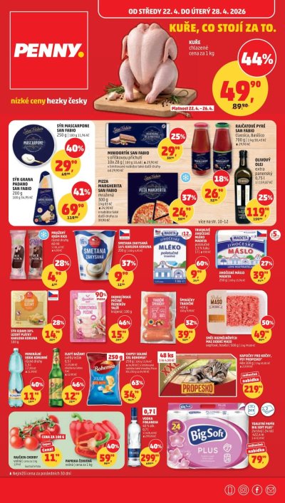 Aktuální leták Penny
