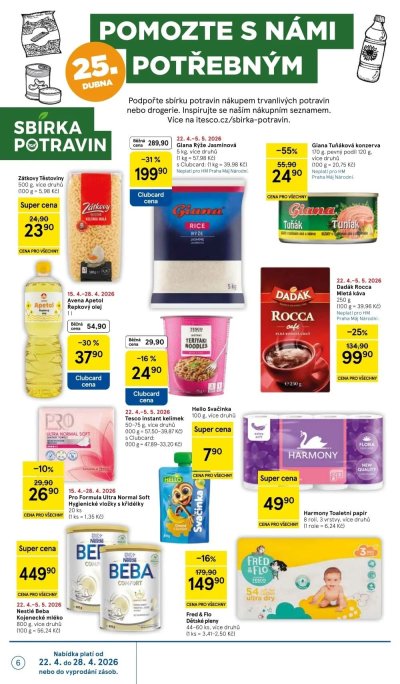 Aktuální leták Tesco