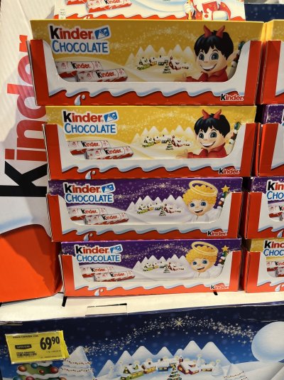 Vánoční nabídka v supermarketu Albert