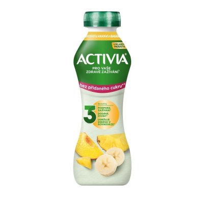 Nápoj bez přidaného cukru Activia