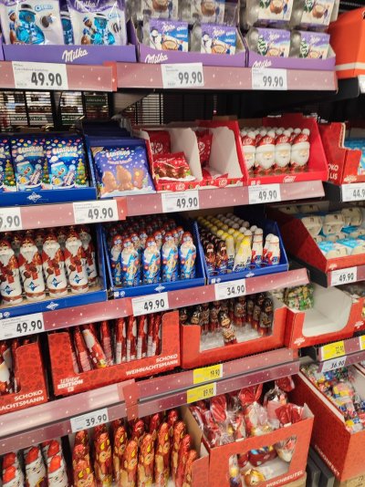 Vánoční nabídka v obchodě Kaufland