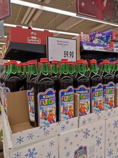 Vánoční nabídka v obchodě Kaufland