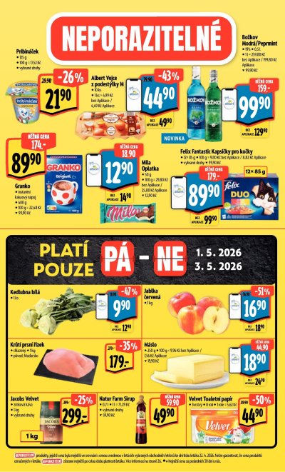 Aktuální leták Albert