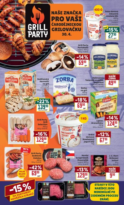 Aktuální leták Billa