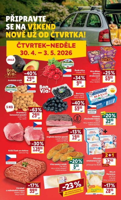 Aktuální leták Billa