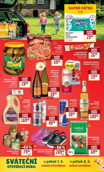 Aktuální leták Billa