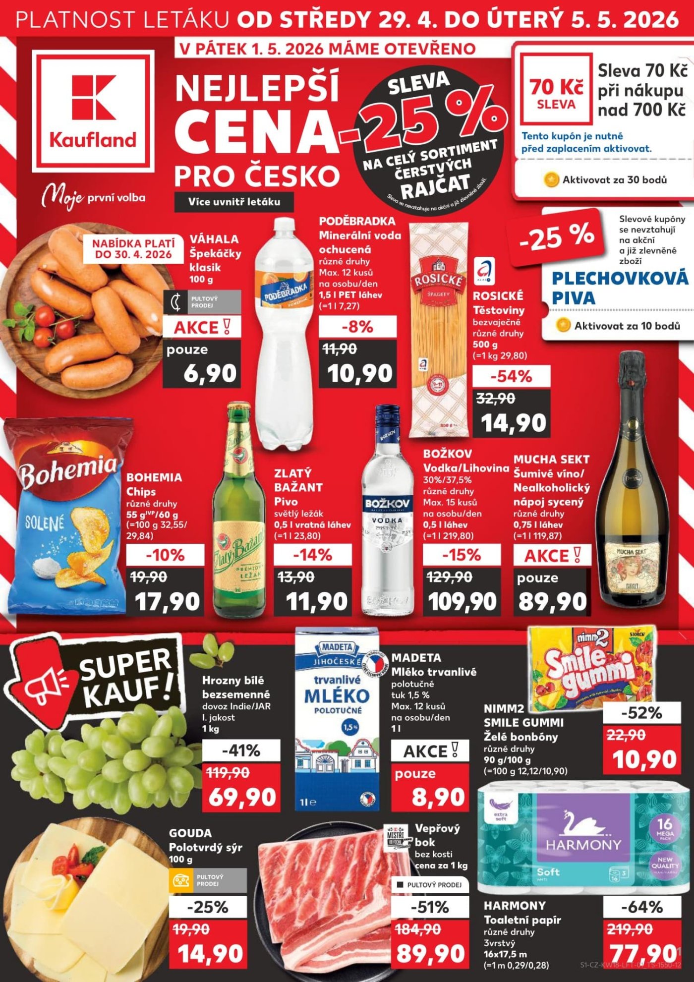 Aktuální leták Kaufland