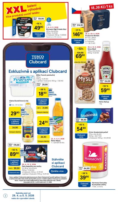 Aktuální leták Tesco