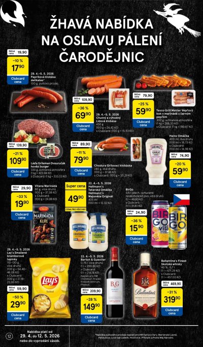 Aktuální leták Tesco