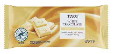 Tesco Bílá čokoláda