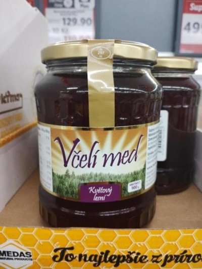 Včelí med v Lidlu