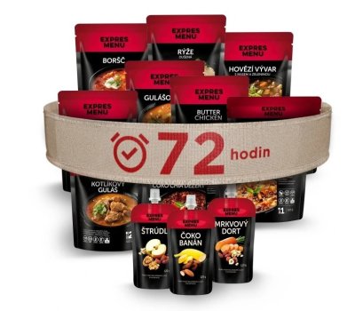 Balíček jídla na 72 hodin