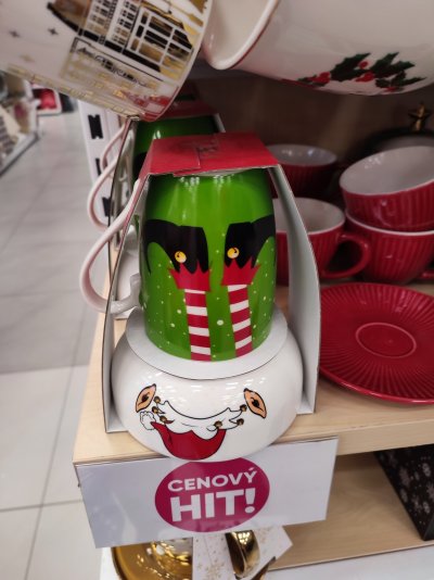 Vánoční nabídka v obchodě Pepco