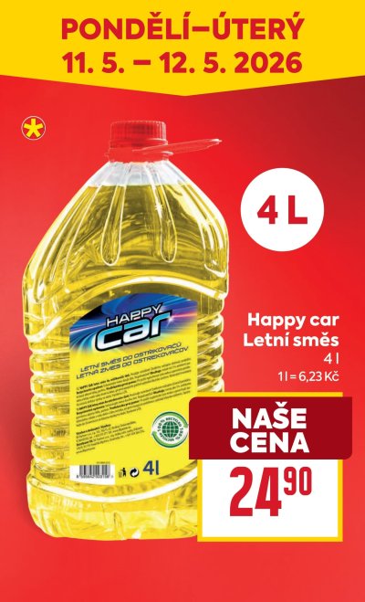 Leták řetězce BILLA