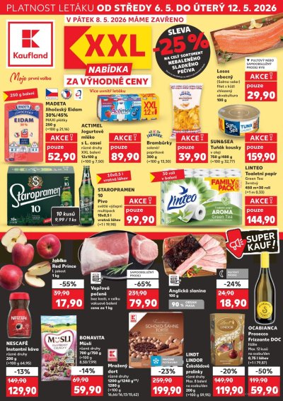 Leták řetězce Kaufland