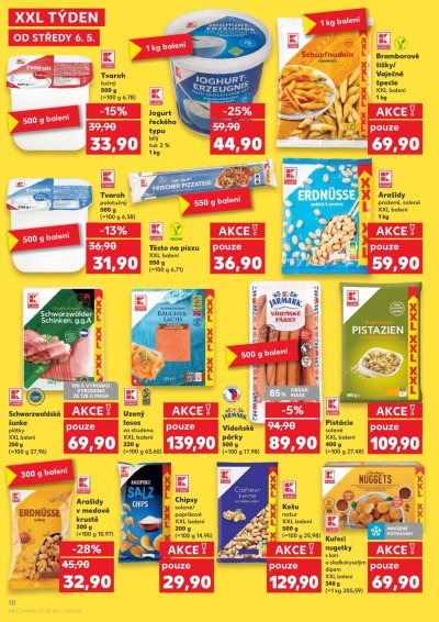 Leták řetězce Kaufland