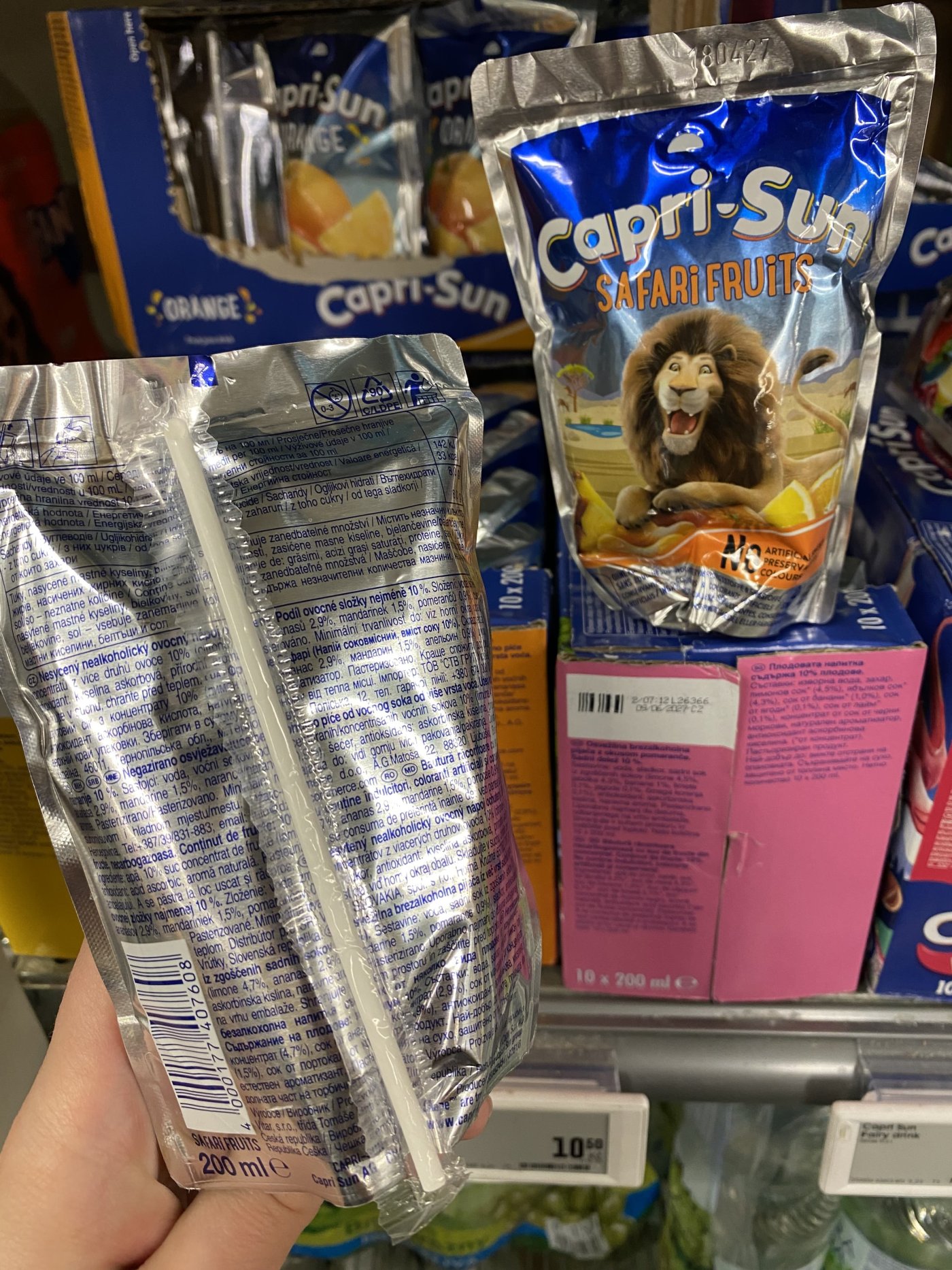 Nápoj Capri-Sun