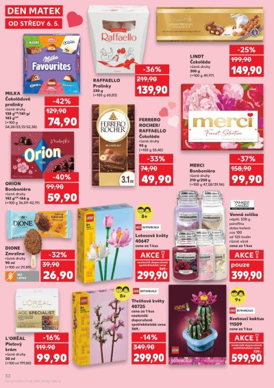 Nabídka ke Dni matek Kaufland
