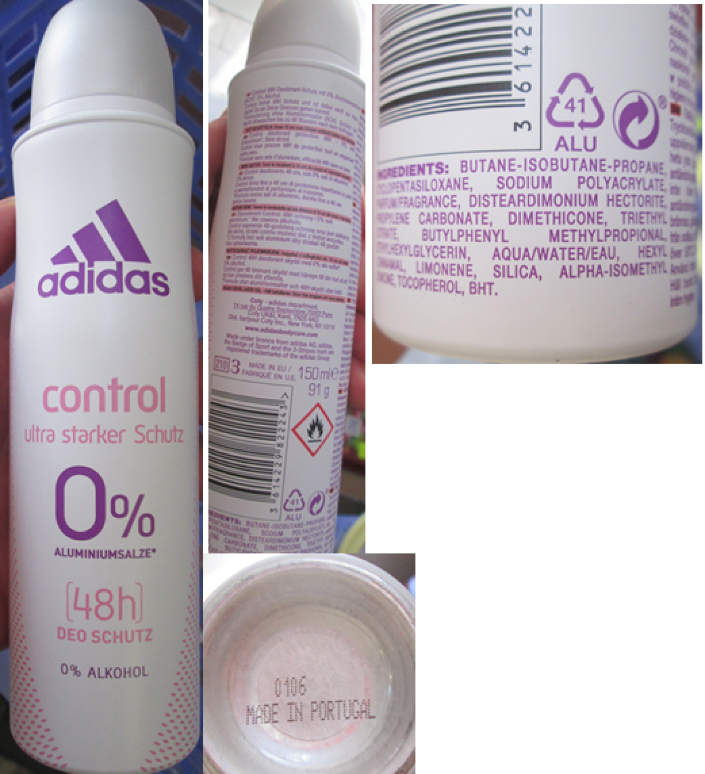 Deadorant Adidas