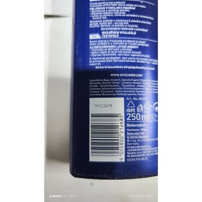 Tělové mléko Nivea
