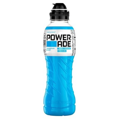 Nealkoholický nápoj Powerade Zero Mountain Blast