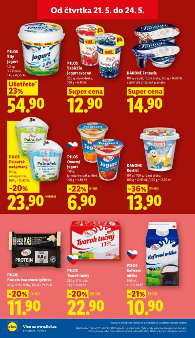Aktuální leták Lidlu