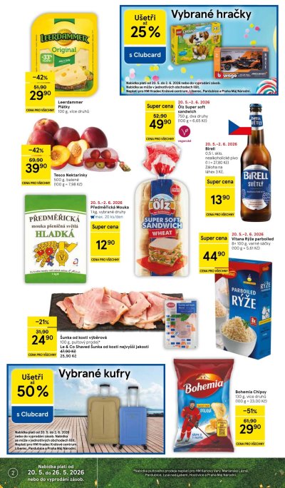 Aktuální leták Tesco