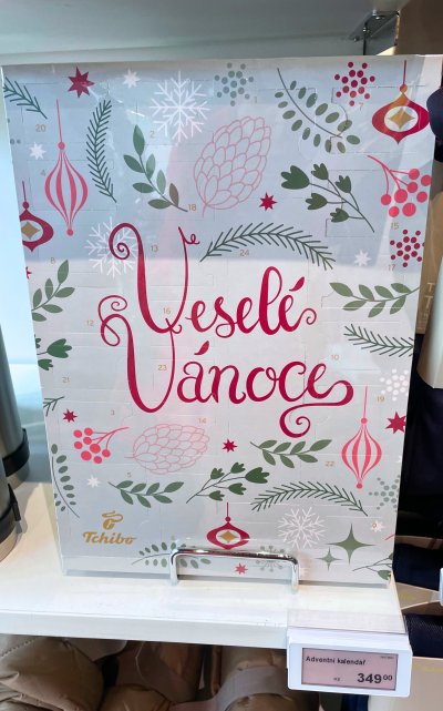 Adventní kalendář Tchibo
