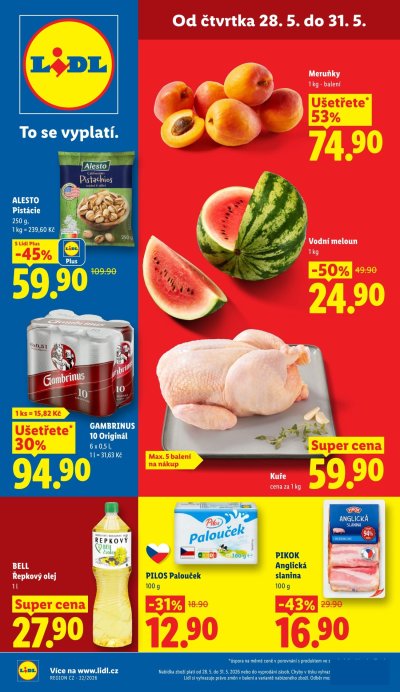 Aktuální leták Lidl