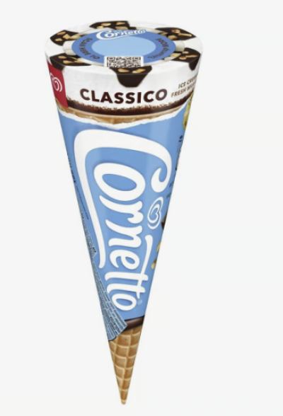 Cornetto Vanilka zmrzlina v kornoutu