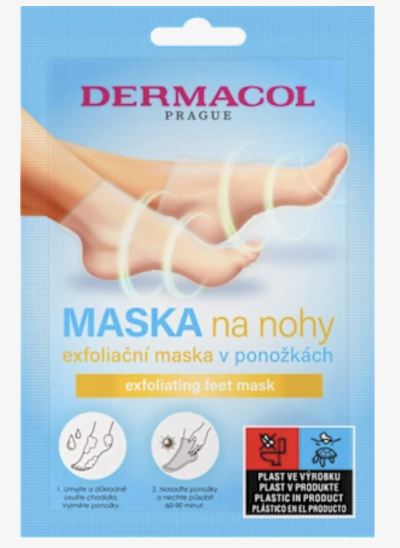 Exfoliační maska na nohy