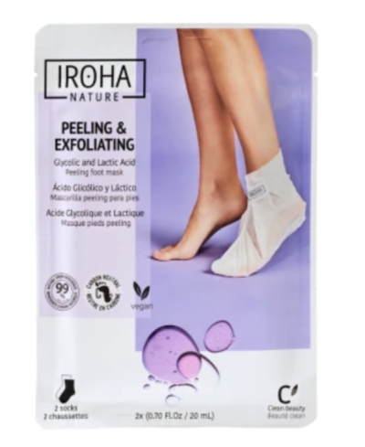Exfoliační maska na nohy