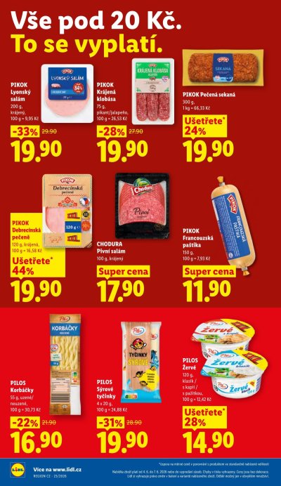 Aktuální leták Lidl