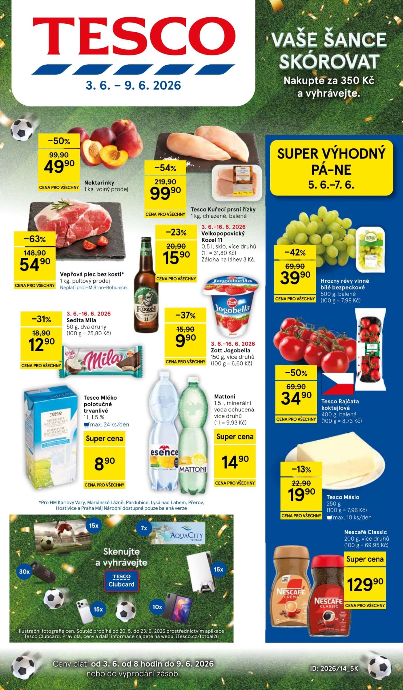 Aktuální leták Tesco
