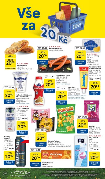 Aktuální leták Tesco