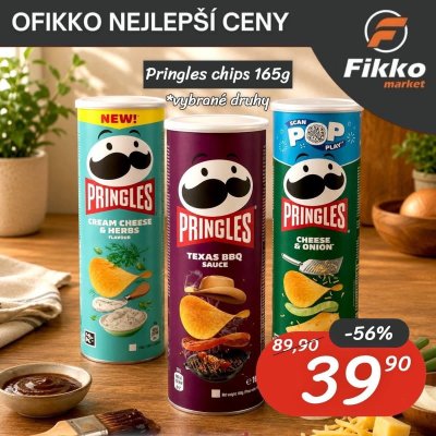 Pringles v akčním letáku