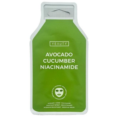 Plátýnková pleťová maska v produktovém obalu