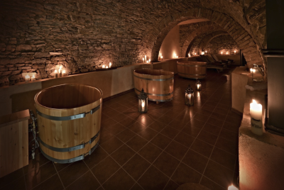 Wellness pivní lázně na zámku Wichterle