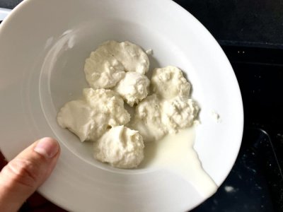 Mozzarella na talíři